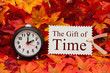 The gift of Time message