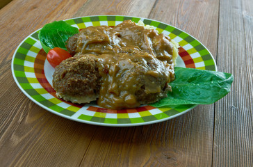  Welsh-Style Pork Meatballs