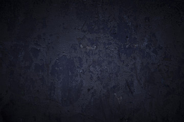 Wall Mural - Textured black grunge background