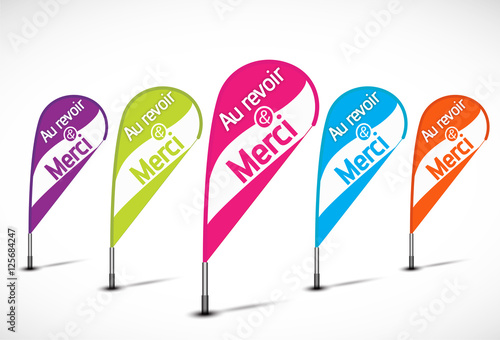 Bannieres Flottantes Multicolores Au Revoir Et Merci Stock Vector Adobe Stock Bannieres Flottantes Multicolores Au Revoir Et Merci Stock Vector Adobe Stock