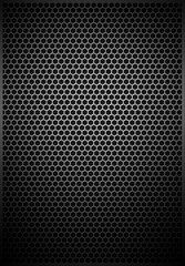 Hexagonal metal texture mesh pattern background