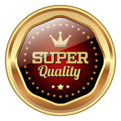 Wall Mural - Super Quality badge