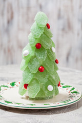 Wall Mural - Jelly candy Christmas tree