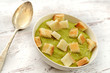 Cream of Green Pea Soup