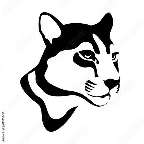 Mountain Lion Head Clip Art My XXX Hot Girl