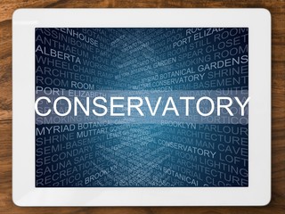 Poster - conservatory