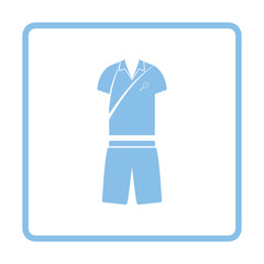 Poster - Tennis man uniform icon