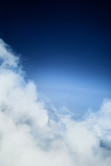 Wall Mural - above the clouds