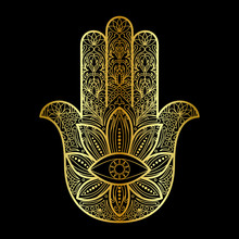 Hamsa Hand Of Fatima Amulet