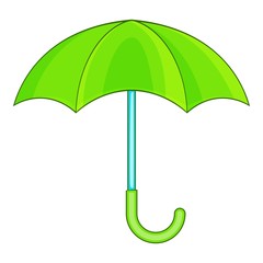 Canvas Print - Umbrella icon. Cartoon illustration of umbrella vector icon for web design