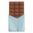 Swiss chocolate icon. Cartoon illustration of Swiss chocolate vector icon for web design