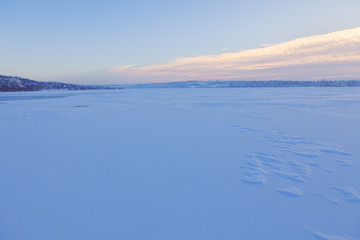  northern snowcovered landscape
