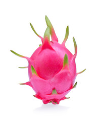 Dragon fruit, Fresh White  Dragon fruit isolated on white backgr