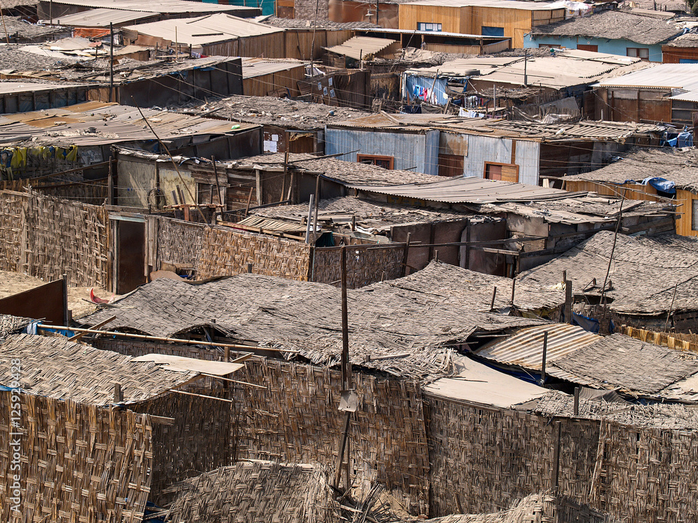 Slums in Lima/Peru Stock Photo | Adobe Stock