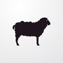 Sheep Icon Illustration