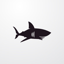 Shark Icon Illustration