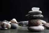 Fototapeta Kamienie - камни для медитации