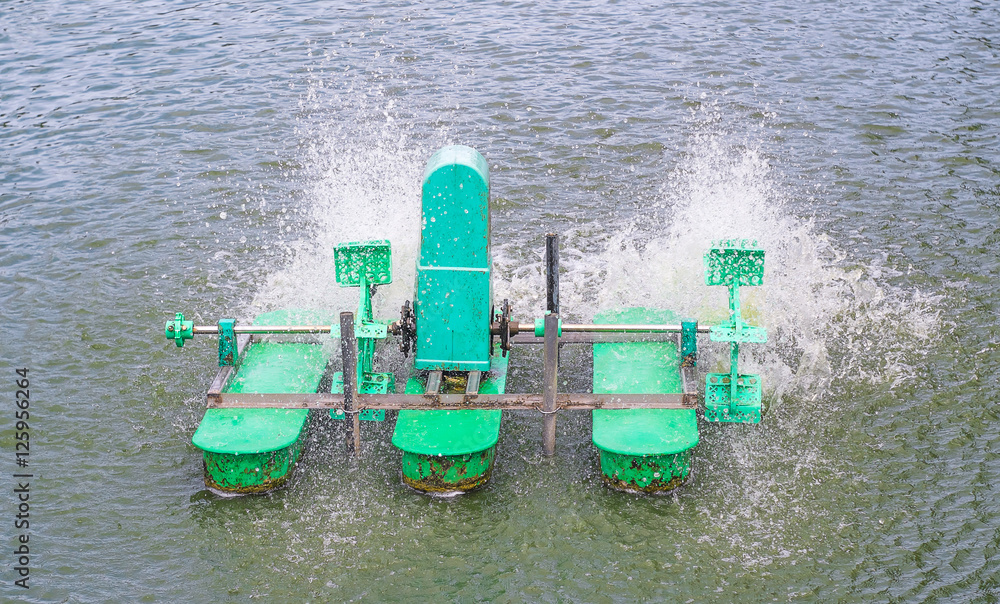 Metal Pump Texture Water turbines(hydraulic turbine) for water treatment and circulation ...