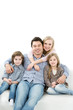 © BestForYou - Indoor portrait Happy family.
