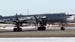 Russian Tu-95 bomber prepares for takeoff