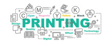Printing Vector Banner