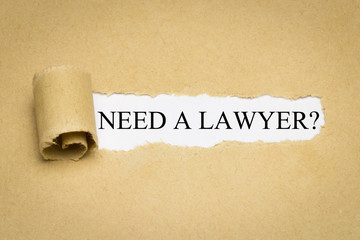 Poster - Need a Lawyer?