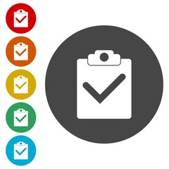 Canvas Print - Checklist Icon 