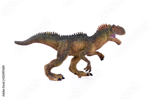 Fotografija  tyrannosaurus on white background