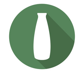 Poster - Icon bottle of milk