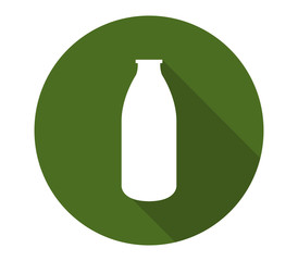 Poster - Icon bottle of milk