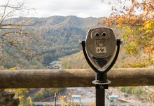 Coin Operated Binoculars At Hawks Nest