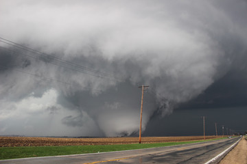 the powerful ef4 tornado that struck fairdale, il. an historic weather event for northern illinois.