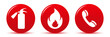 © valterz - Icons fire safety