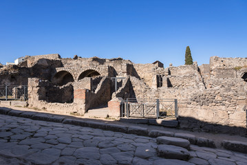 Ruins of Pompeii, the ancient Roman city