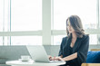© gamelover - Beautiful businesswoman working at office