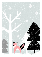 Sticker - Christmas Greeting Card