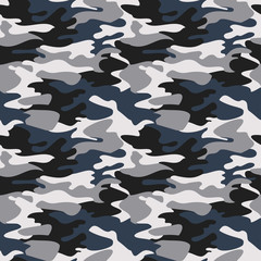 Sticker - Camouflage pattern background seamless vector