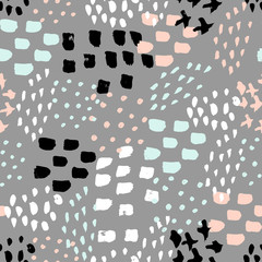 Poster - seamless abstract pattern