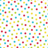 Colorful dots seamless pattern