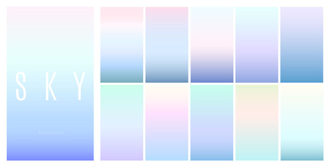 Wall Mural - creative soft color background design