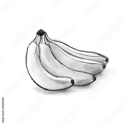 Banana Chiaroscuro Matita Buy This Stock Illustration And Explore Similar Illustrations At Adobe Stock Adobe Stock
