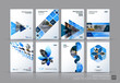 © Diamond Graphics - Business vector set. Brochure template layout, cover design annu