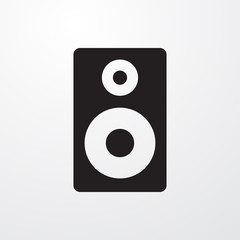 Sticker - speaker icon illustration