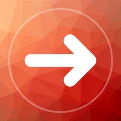 Poster - Right arrow icon