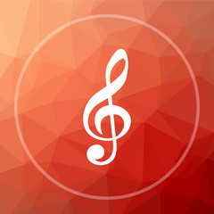 Sticker - Musical note icon