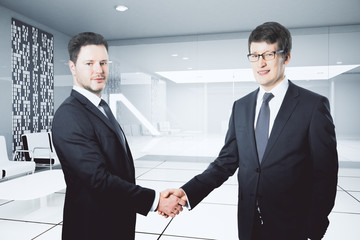 Sticker - Businesspeople shaking hands