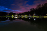 Fototapeta  - pinky sunset montreal