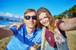 © Ekaterina Pokrovsky - Romantic loving couple making selfie in San Francisco, California, USA
