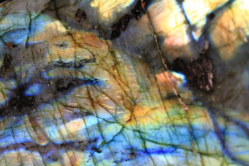 Wall Mural - labradorite mineral background