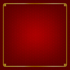 Wall Mural - Basic design Chinese style art gold boarder frame element and ab